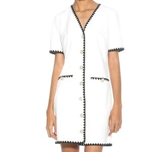 *LIKE NEW Alexia Admor Jaiya Contrast Trim Mini Dress